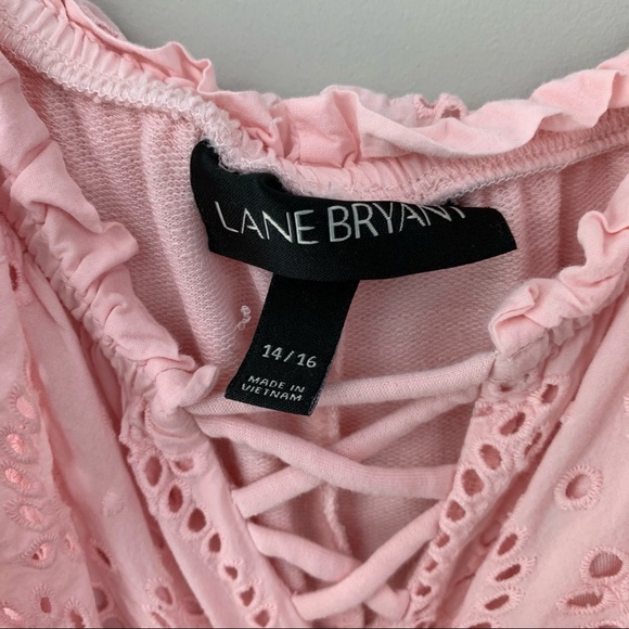 Lane Bryant dress- pink midi - Picture 6 of 11